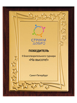 Плакетка подарочная - PL526a